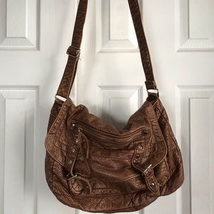 Brown crossbody bag